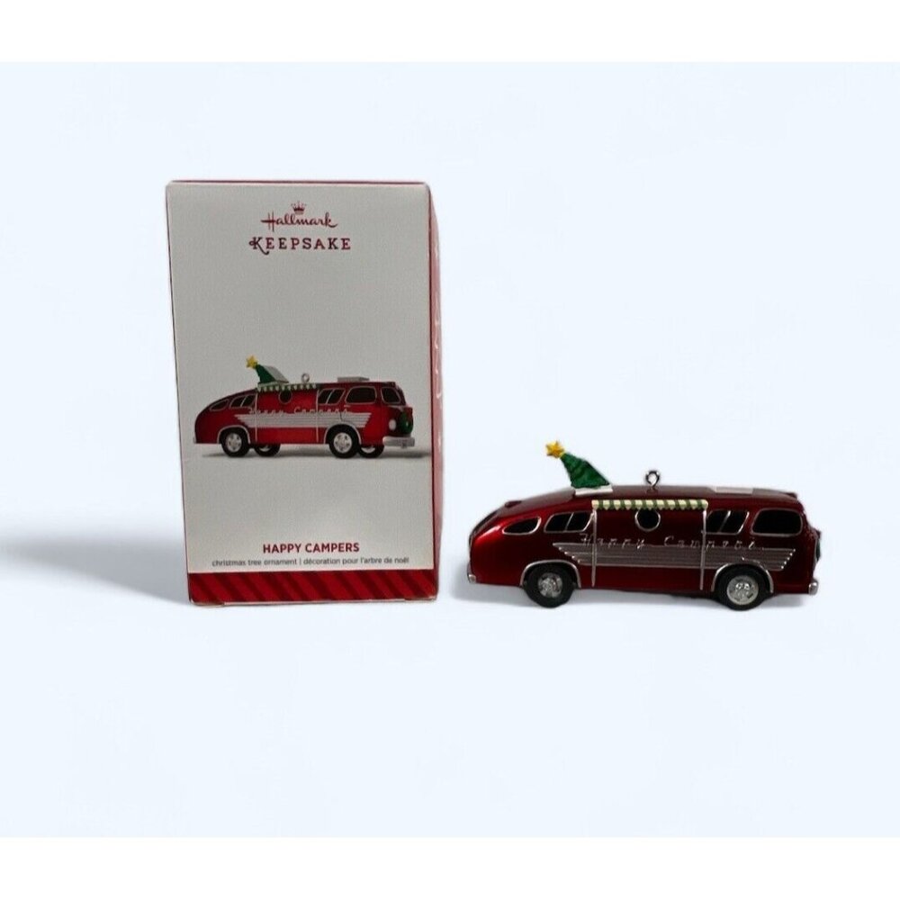 Hallmark Keepsake Christmas Ornament HAPPY CAMPERS (2014) QG01463 NICE
